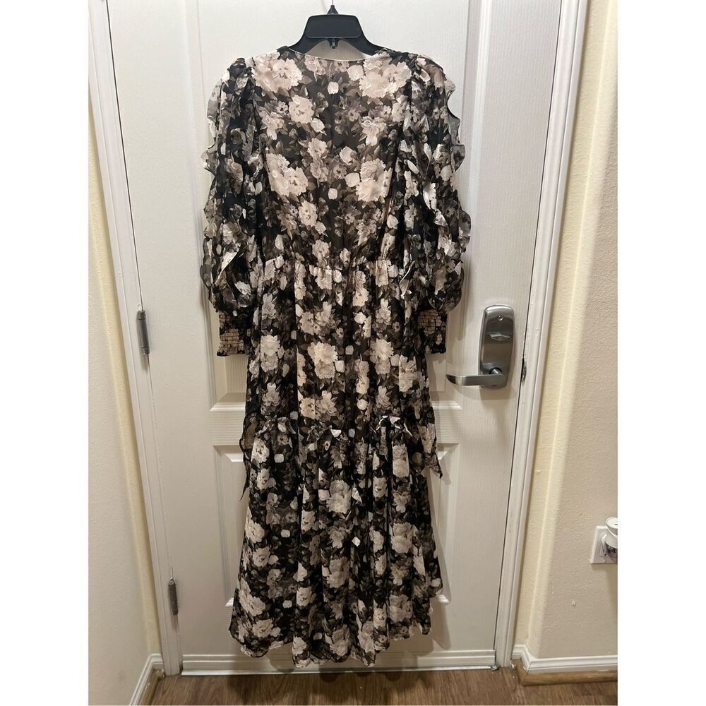 Elliatt SOUNDCLASH DRESS abstract print Wedding/Vacation S NWT$350 - Picture 5 of 6